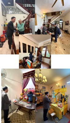 Lãnh đạo 【Dubai Palace】 Link vào Dubai Casino Mobile mới nhất thăm, chúc Tết ngDubai Palace khuyến mãi và thắp hương tri ân các cố Viện trưởng