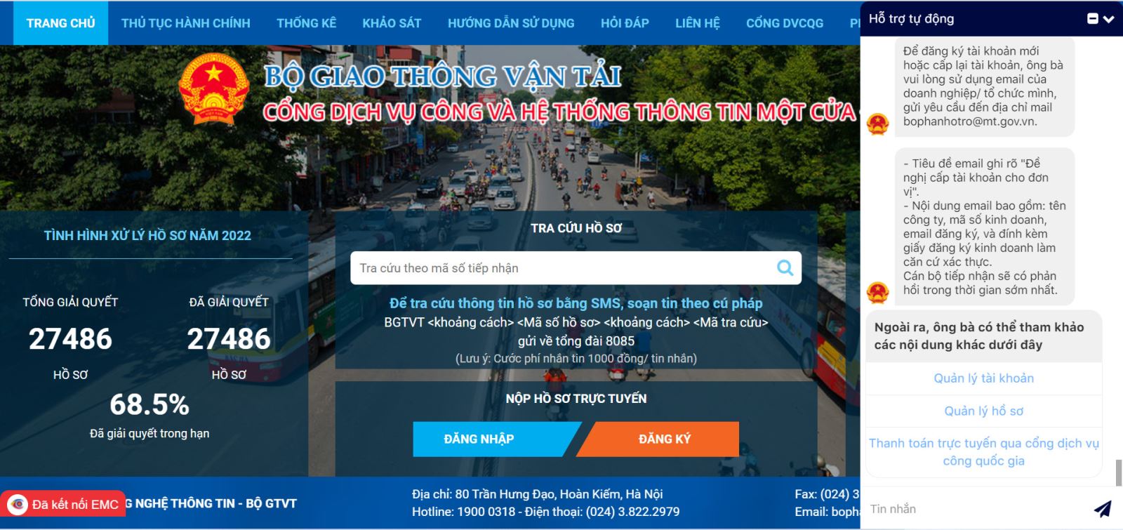 Bộ Trang Chủ Chính Thức Dubai Palace Casino thử nghiệm trợ lý ảo hỗ trợ người dân, doanh nghiệp dùng dịch vụ công